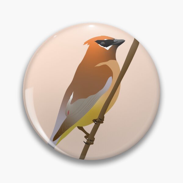 Item preview, Cedar Waxwing designed and sold by Karri Denise.