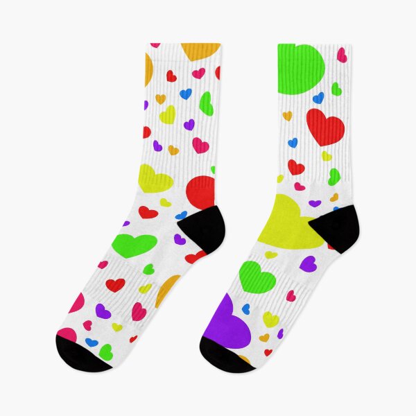 Item preview, Rainbow Hearts Explosion designed and sold by MousseFashion.