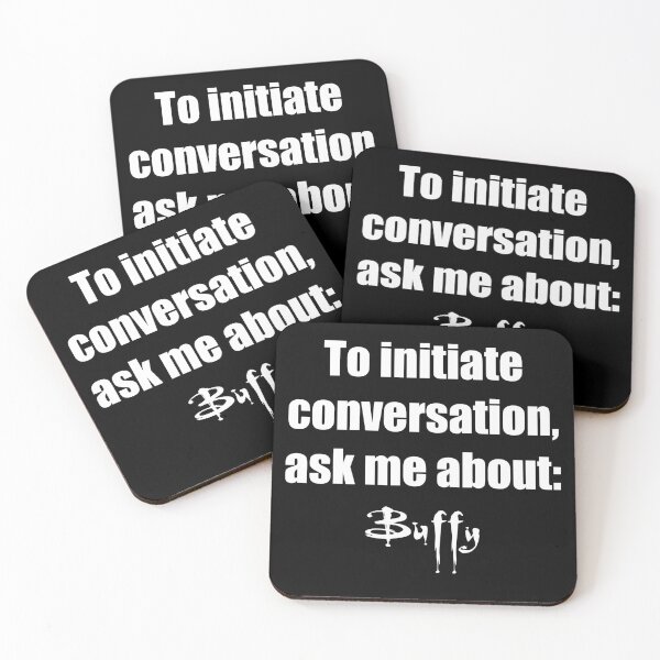 Item preview, Easy Buffy Conversation Starter, Party Ice Breaker designed and sold by WhatThePop.