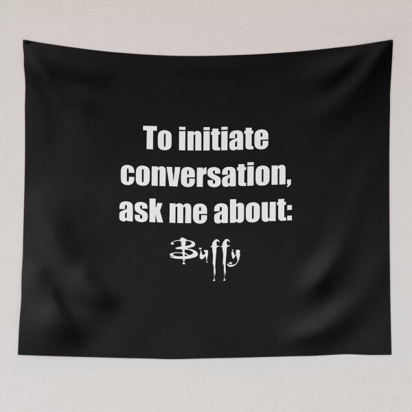 Item preview, Easy Buffy Conversation Starter, Party Ice Breaker designed and sold by WhatThePop.