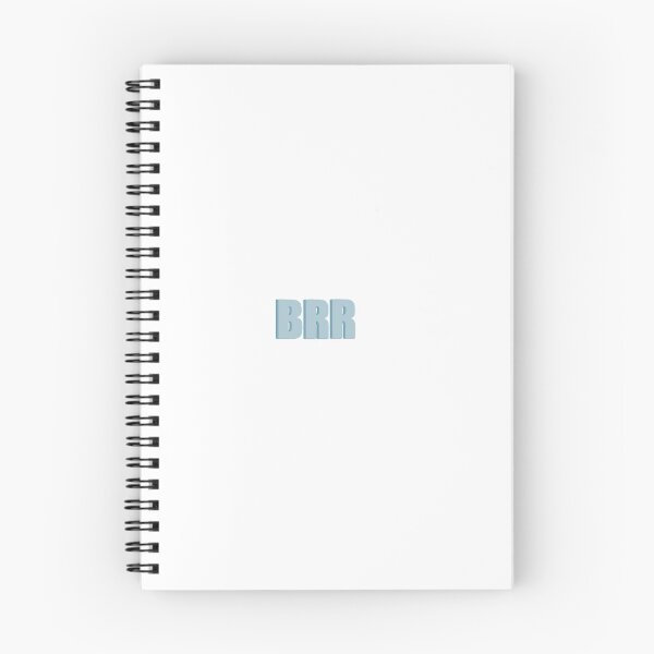 Item preview, BRR Monogram Notebook designed and sold by dancerellabella.