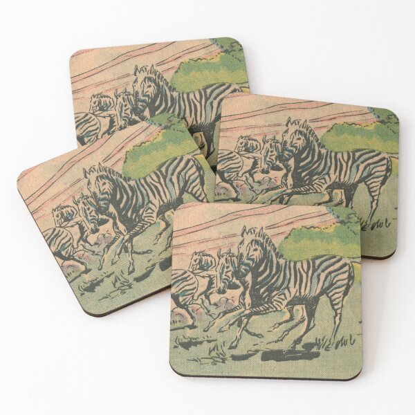 Item preview, Zebra Herd - Vintage Retro Pop Art Comic designed and sold by elevens.