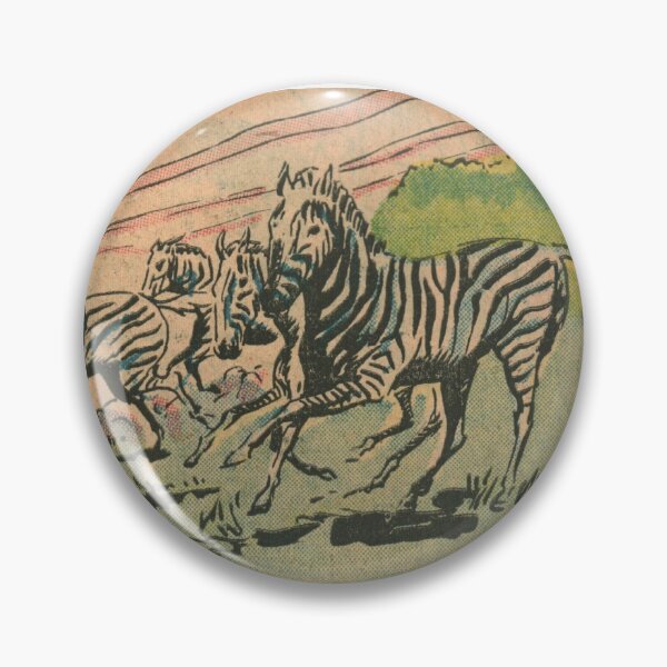 Item preview, Zebra Herd - Vintage Retro Pop Art Comic designed and sold by elevens.