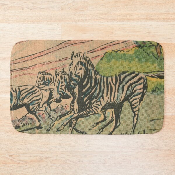 Item preview, Zebra Herd - Vintage Retro Pop Art Comic designed and sold by elevens.
