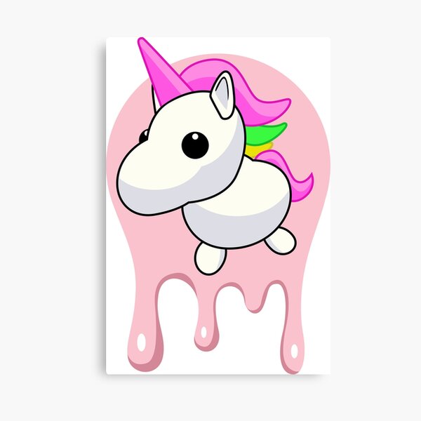 Roblox Unicorn Canvas Prints Redbubble - karinaomg roblox bloxburg unicorn