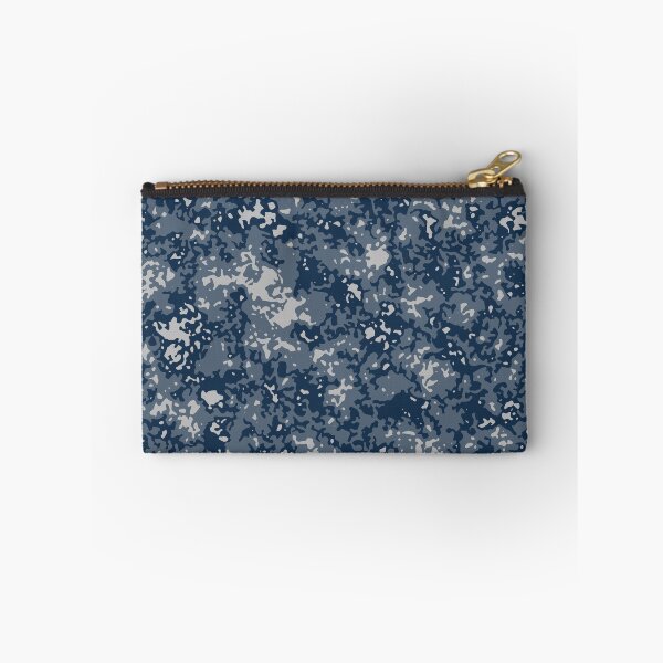 Item preview, Winter Camouflage Digital Sponge Camo Patterns in Blue Shades designed and sold by ShopieHome.