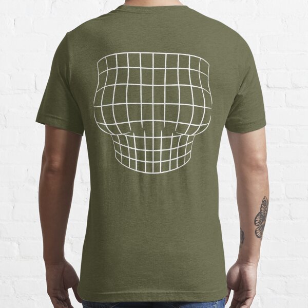  Grid Optical Illusion Large Bust Size - Funny Gift