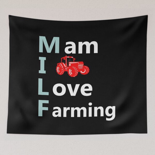 Item preview,  Man I Love Farming -MILF-  designed and sold by Steve  Morley.