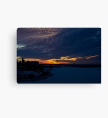 complicated sky Canvas Print