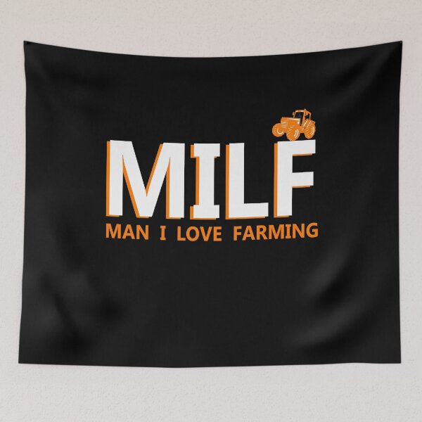 Item preview,  Man I Love Farming -MILF-  designed and sold by Steve  Morley.