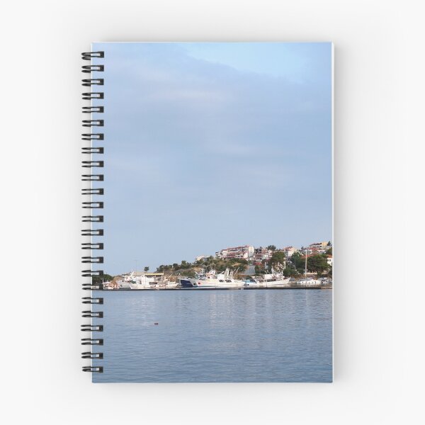 Item preview, Neos Marmaras port Sithonia Greece designed and sold by goceris.
