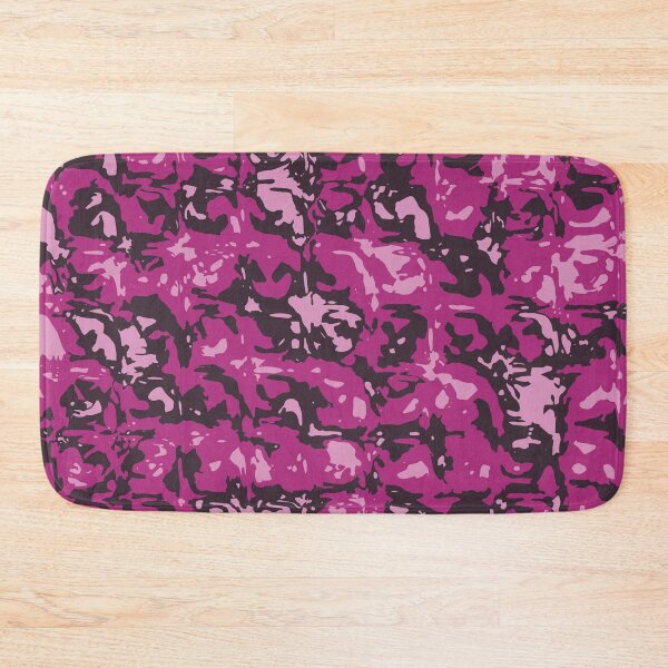Item preview, Pink Camo Glass Blocks Camouflage Patterns in Pink and Purple Shades designed and sold by ShopieHome.