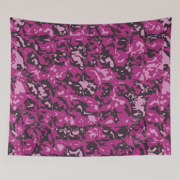 Item preview, Pink Camo Glass Blocks Camouflage Patterns in Pink and Purple Shades designed and sold by ShopieHome.