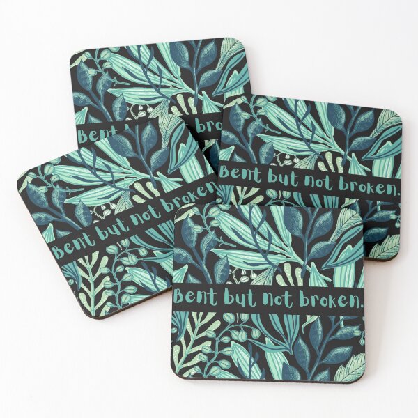 Item preview, Bent but not Broken Scoliosis Design - leaves designed and sold by hopescoliosis.