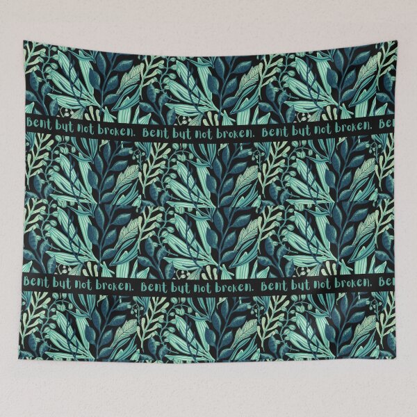 Item preview, Bent but not Broken Scoliosis Design - leaves designed and sold by hopescoliosis.