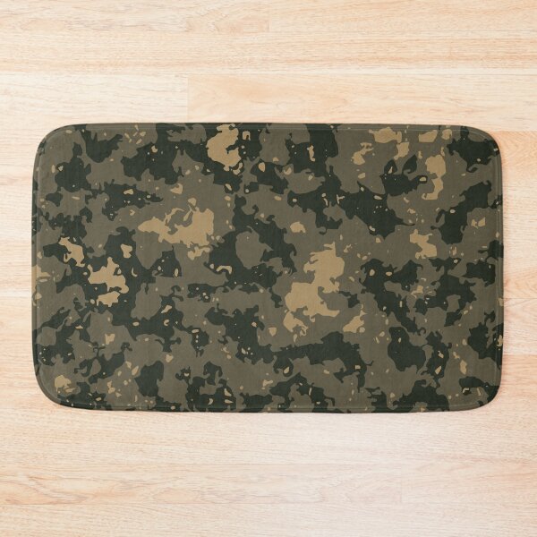 Item preview, Military Camouflage Glass Canvas Camo Patterns in Green, Beige and Black designed and sold by ShopieHome.