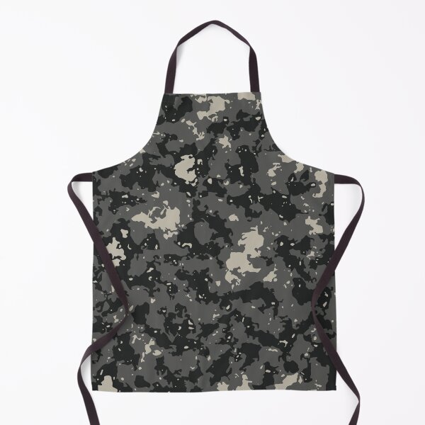 Item preview, Gray Camouflage Glass Canvas Camo Patterns in Grey Shades and Black designed and sold by ShopieHome.