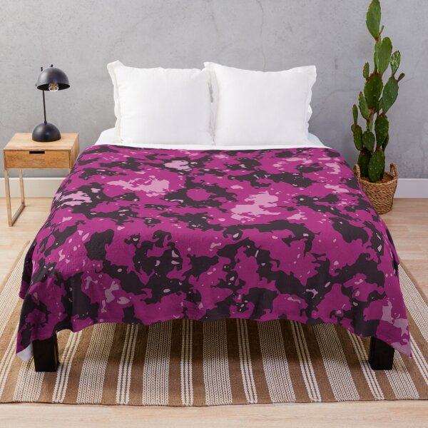 Item preview, Pink Camouflage Glass Canvas Camo Patterns in Pink and Purple Shades designed and sold by ShopieHome.