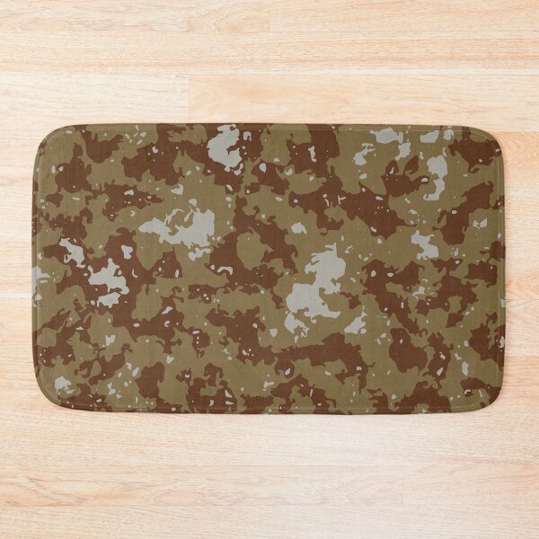Item preview, Desert Camouflage Glass Canvas Camo Patterns in Green, Brown and Sand designed and sold by ShopieHome.