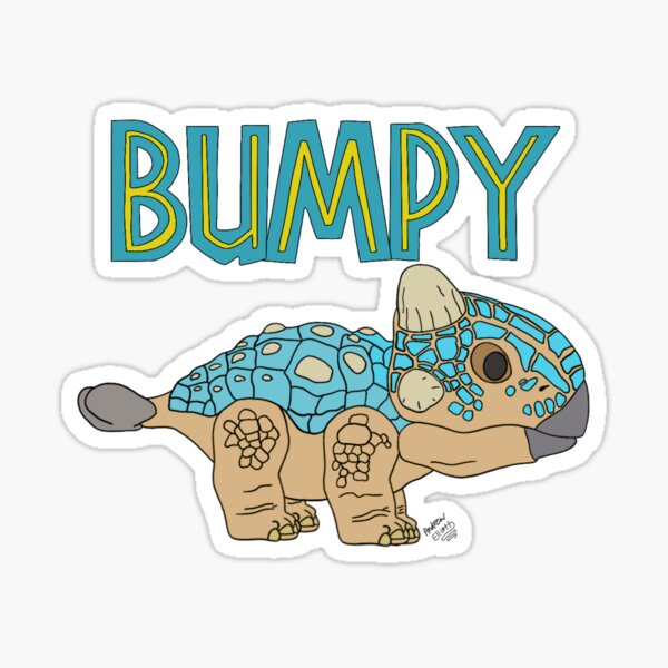 Item preview, Jurassic Bumpy designed and sold by The Celestial  Whovian.