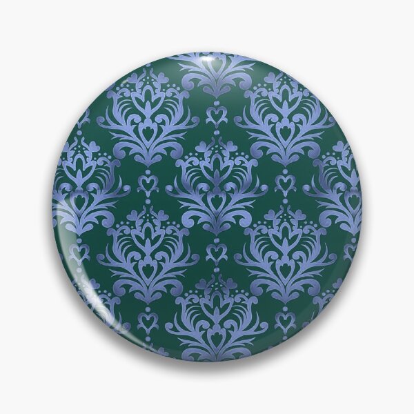 Item preview, Mauve & Teal Green Damask designed and sold by incarnations.