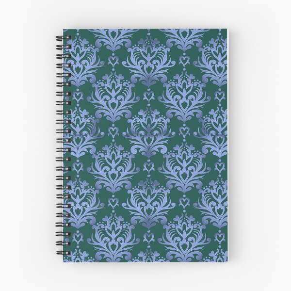 Item preview, Mauve & Teal Green Damask designed and sold by incarnations.