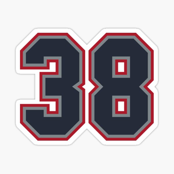 38 jersey number