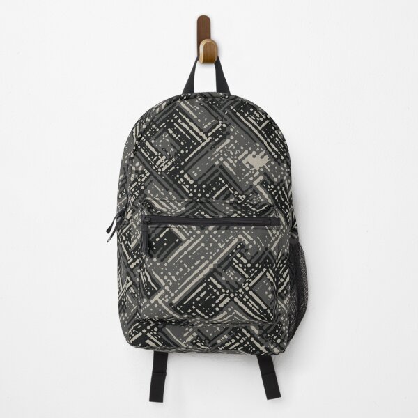 Item preview, Gray Camouflage Digital Lines Camo Patterns in Grey Shades and Black designed and sold by ShopieHome.