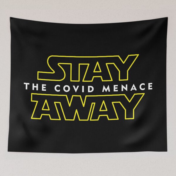 Item preview, STAY AWAY : THE COVID MENACE designed and sold by loserfans.