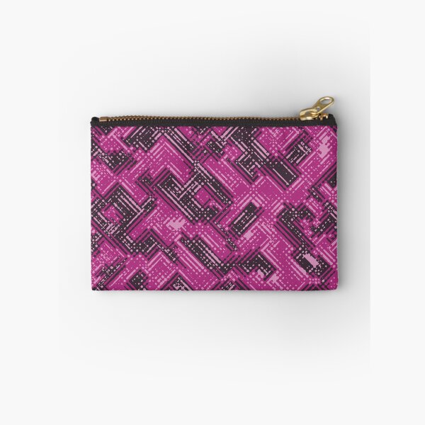 Item preview, Pink Camouflage Digital Lines Camo Patterns in Pink and Purple Shades designed and sold by ShopieHome.
