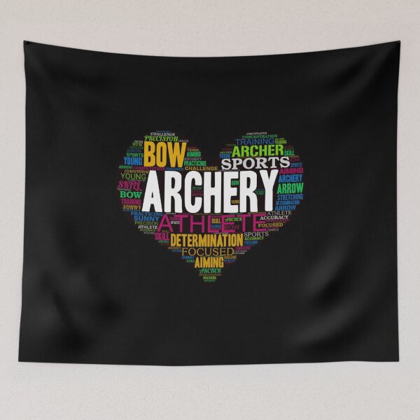 Item preview, Archery Sayings Bow Arrow Archer Love Heart Gift designed and sold by TastefulTees.