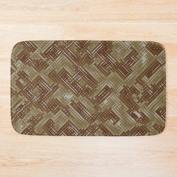 Item preview, Desert Camouflage Digital Lines Camo Patterns in Green, Brown and Sand designed and sold by ShopieHome.