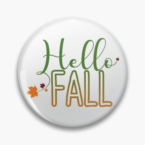 Item preview, Hello Fall Autumn Design designed and sold by mintandbeer.