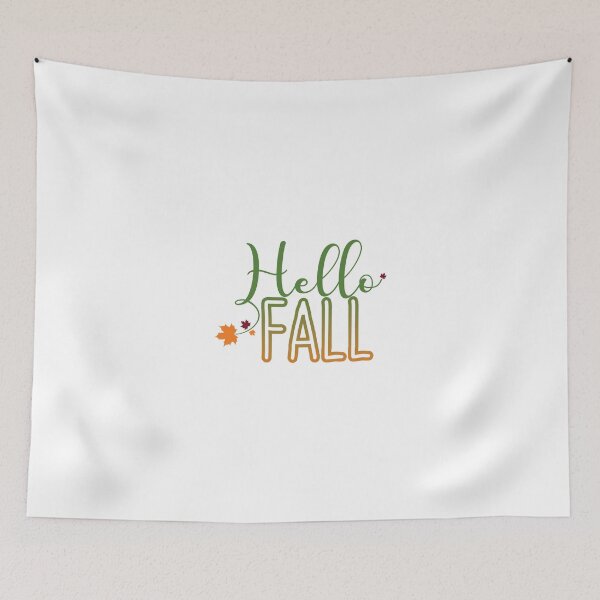 Item preview, Hello Fall Autumn Design designed and sold by mintandbeer.