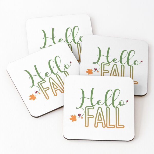 Item preview, Hello Fall Autumn Design designed and sold by mintandbeer.
