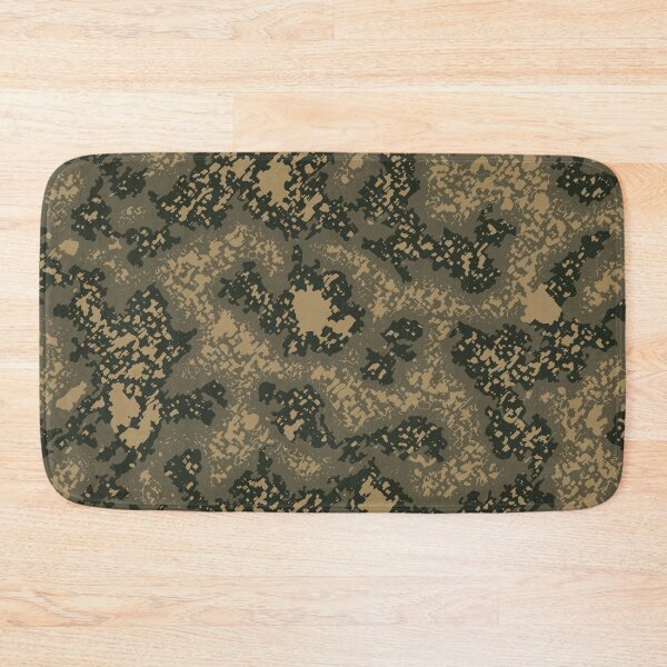 Item preview, Military Camouflage Digital Charcoal Camo Patterns in Green, Beige and Black designed and sold by ShopieHome.