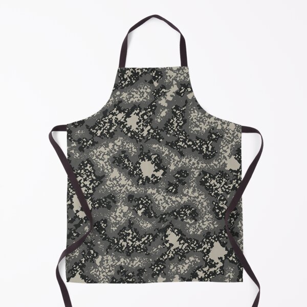 Item preview, Gray Camouflage Digital Charcoal Camo Patterns in Grey Shades and Black designed and sold by ShopieHome.