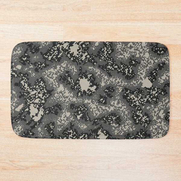 Item preview, Gray Camouflage Digital Charcoal Camo Patterns in Grey Shades and Black designed and sold by ShopieHome.