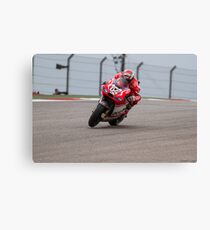 Andrea Dovizioso at Circuit Of The Americas 2014 Canvas Print