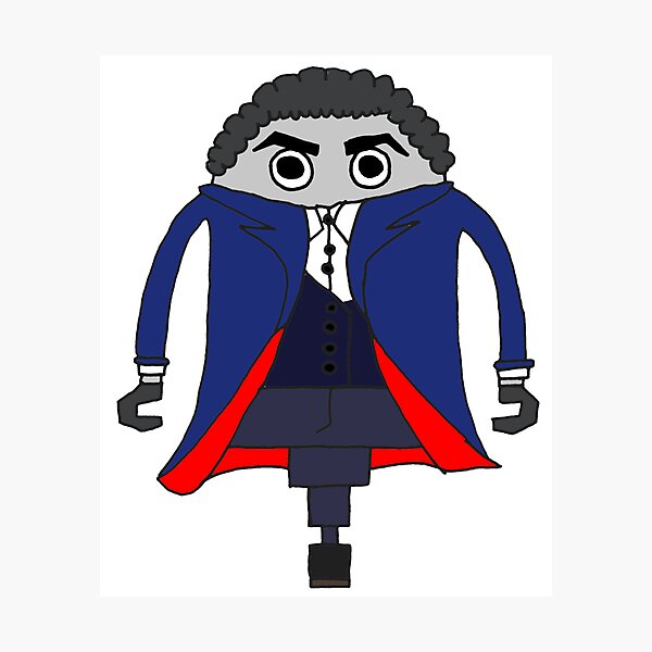 Peter Capaldi as The Doctor Photographic Print