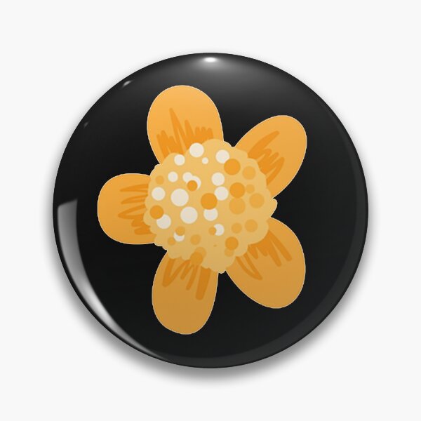 Item preview, Orange Bib Flower designed and sold by thersant.