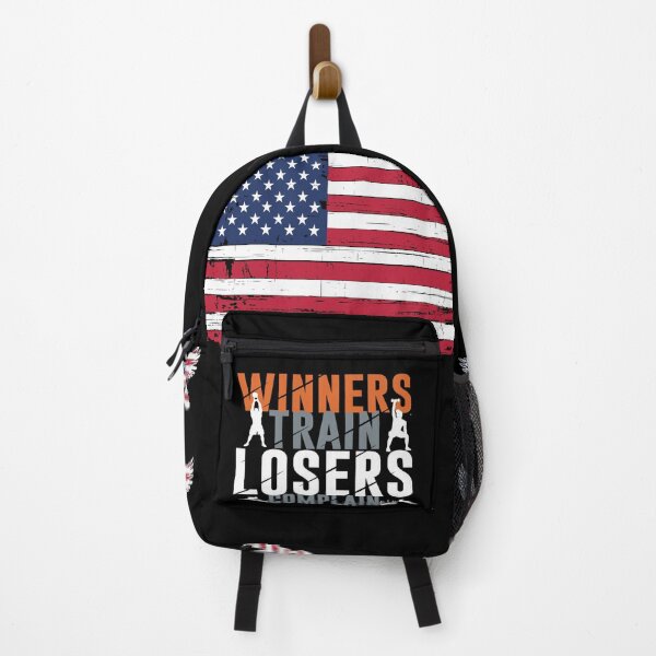 Item preview, Winners Train Losers Complain  - Crossfit Fitness Deadlift, Squats, Burpees designed and sold by Desiznn.