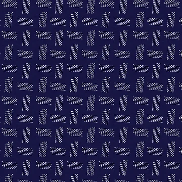Artwork thumbnail, Indigo Sashiko Pattern 2 by hellcom