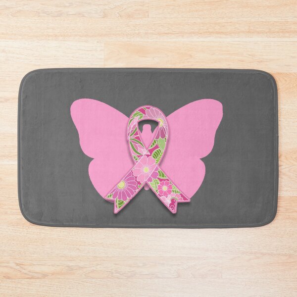 Item preview, Pink Breast Cancer Ribbon with Butterfly designed and sold by Alondra.