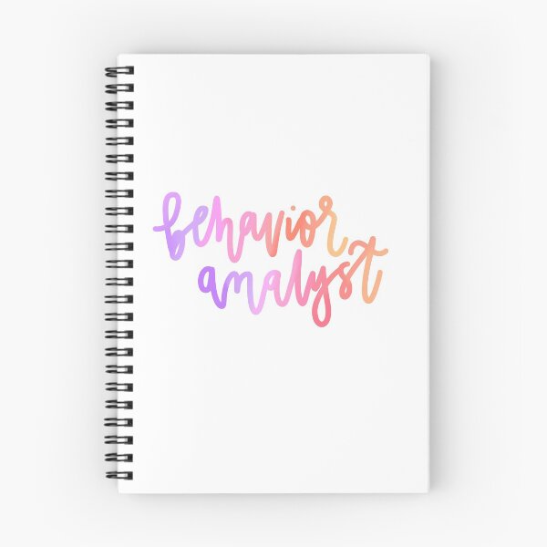 Item preview, behavior analyst designed and sold by bxchange.