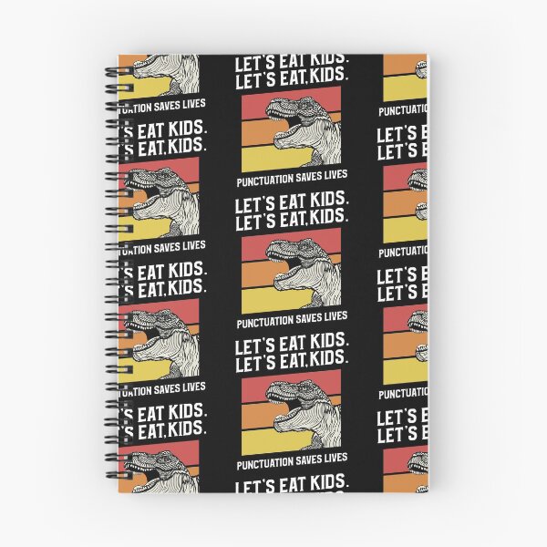 Item preview, Let's Eat Kids Punctuation Saves Lives designed and sold by DesignTribe.