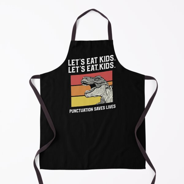 Item preview, Let's Eat Kids Punctuation Saves Lives designed and sold by DesignTribe.