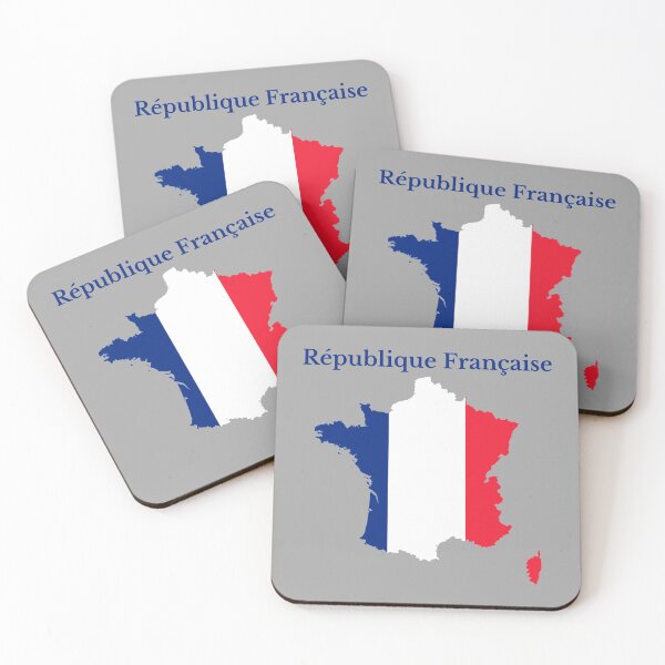 Item preview, France Map Flag, French designed and sold by marosharaf.