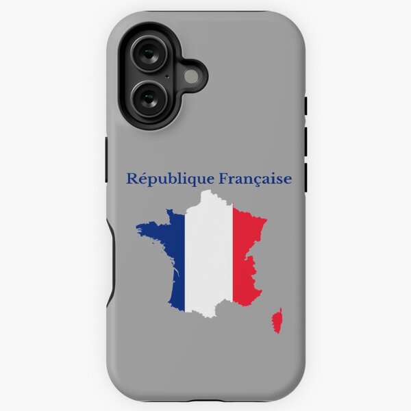 Vista previa del artículo con la obra «Bandera de mapa de Francia, francés», diseñado y vendido por marosharaf.