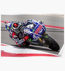 Jorge Lorenzo at Circuit Of The Americas 2014 Poster